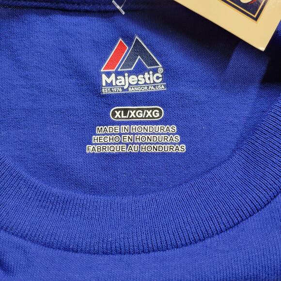 Majestic New York Mets Gary Carter 8 Mens XL MLB Coopers Town Collection T Shirt - Picture 3 of 5